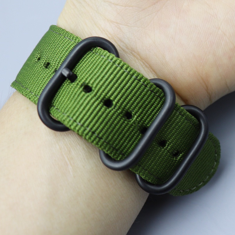 Strap Kanvas Watch G-Shock GA100 GA110 GA120 GA140 - Tali jam tangan kanvas