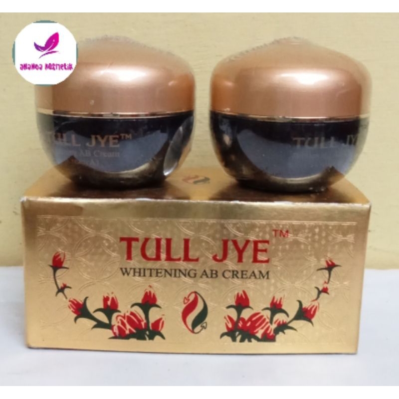 TULL JYE WHITENING AB CREAM MERAH / CREAM SIANG MALAM TULL JYE MERAH