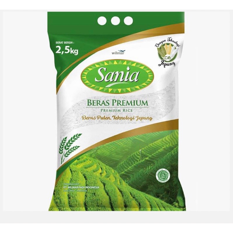 

BERAS SANIA 2,5 kg