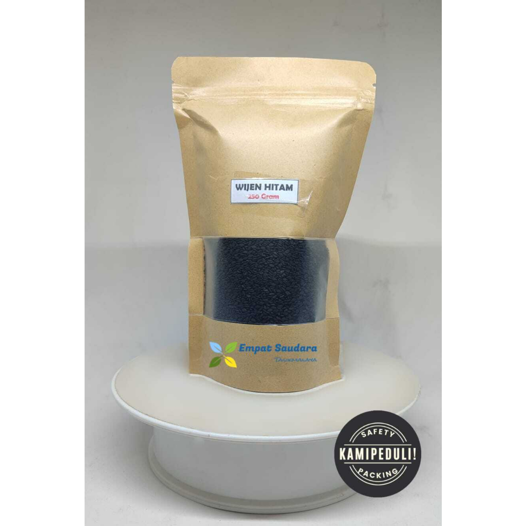 

Wijen Hitam Kualitas Bagus Kemasan 250 Gram