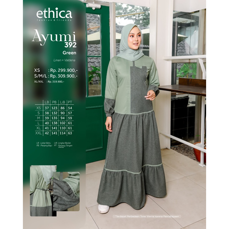 Gamis Ethica Ayumi 392