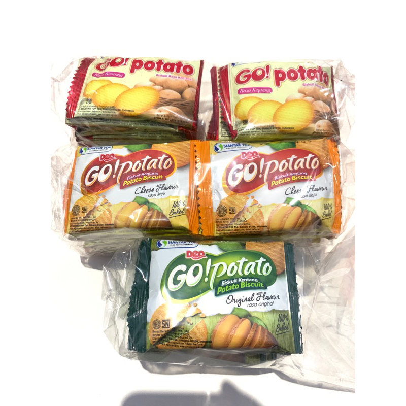 

Go Potato Biskuit Kentang | 10 Pcs