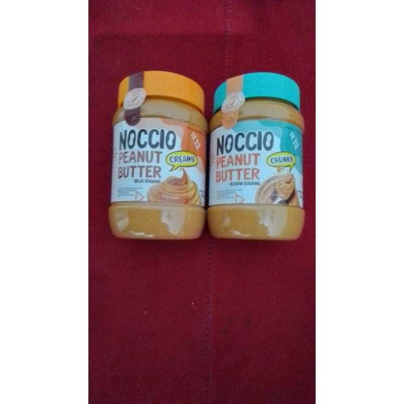 

NOCCIO PEANUT BUTTER 500 gr CREAMY dan CHUNKY