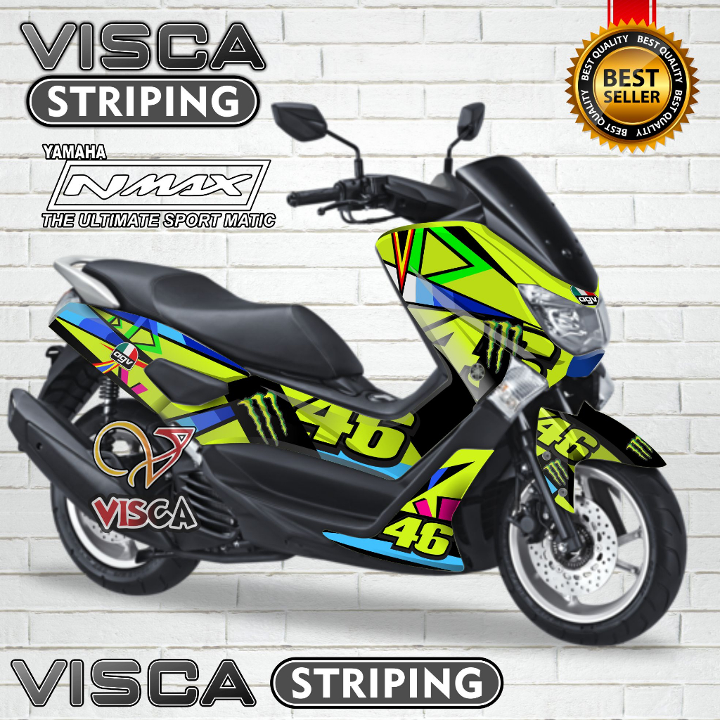 (PROMO SPECIAL) Decal Nmax Old - Decal Nmax Full Body - Dekal Nmax - Stiker Nmax Full Body - Stripin