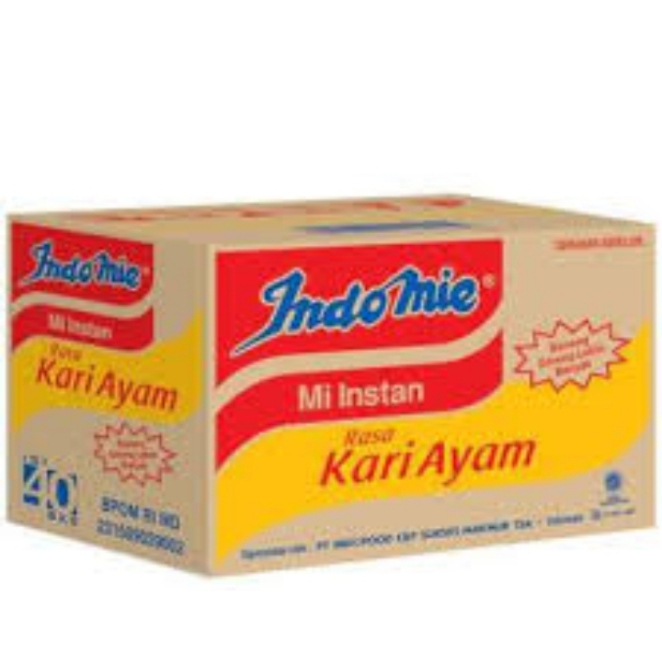 

indomie kari ayam 1 dus isi 40