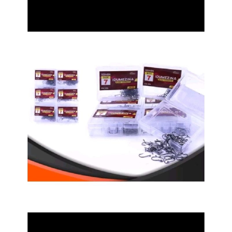 kail box daido isi 100 pcs 100% original kail tajam murah idumezina hitam kecil