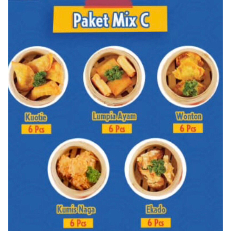 

DIMSUM MIX PAKET C 30pcs