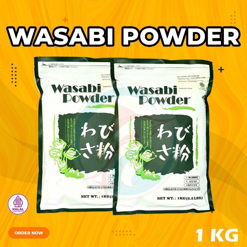 

Wasabi Powder 1kg Bubuk Wasabi 1kg Sushi dan Sashimi