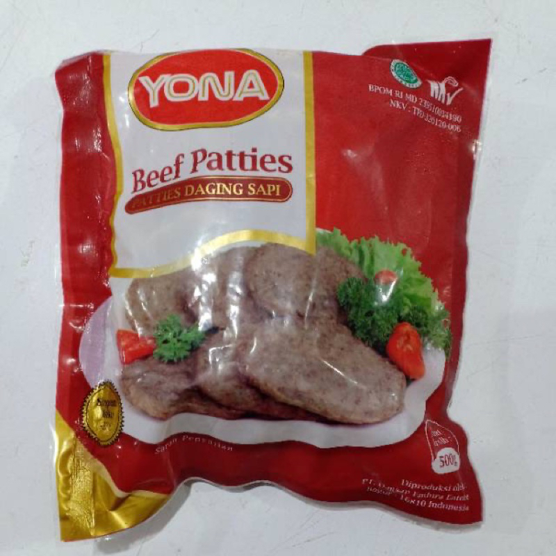 

Yona Beef Patties 500gr