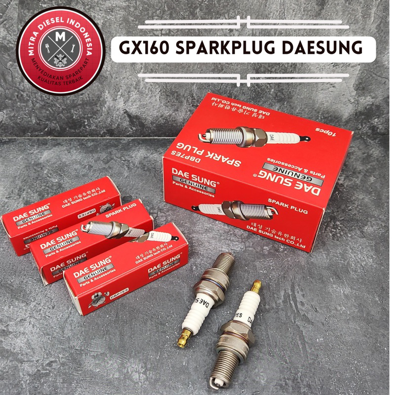 Busi BP7 DAESUNG GX160 GX200 Panjang Original Daesung