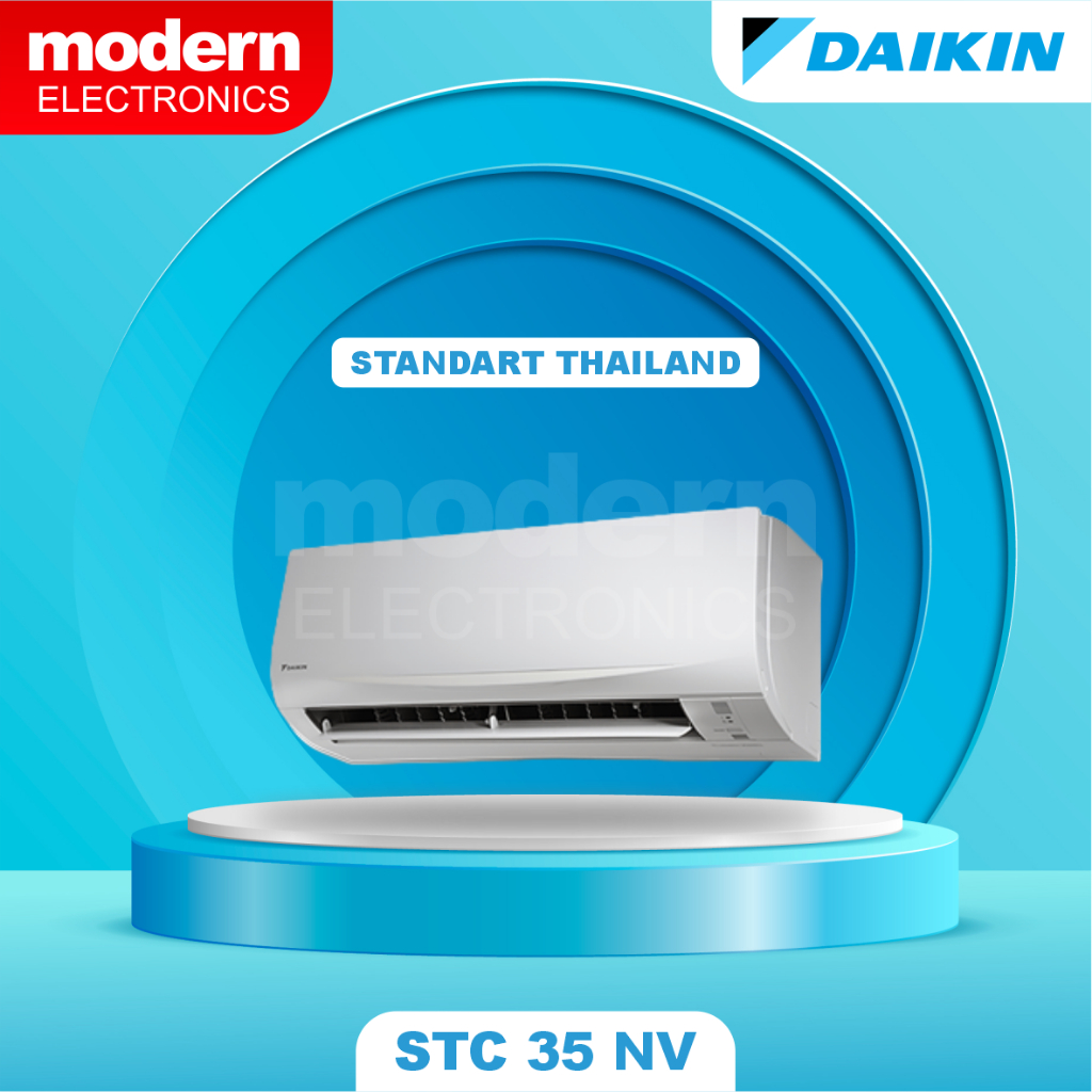 DAIKIN AC SPLIT 1.5 PK STC 35 NV STANDARD THAILAND R32