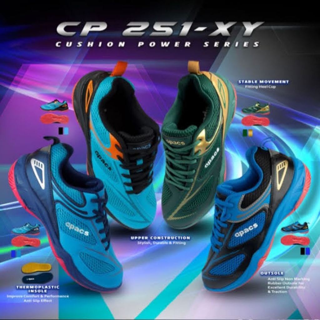 Sepatu Badminton Apacs CP 251 XY Sepatu Apacs CP 251XY