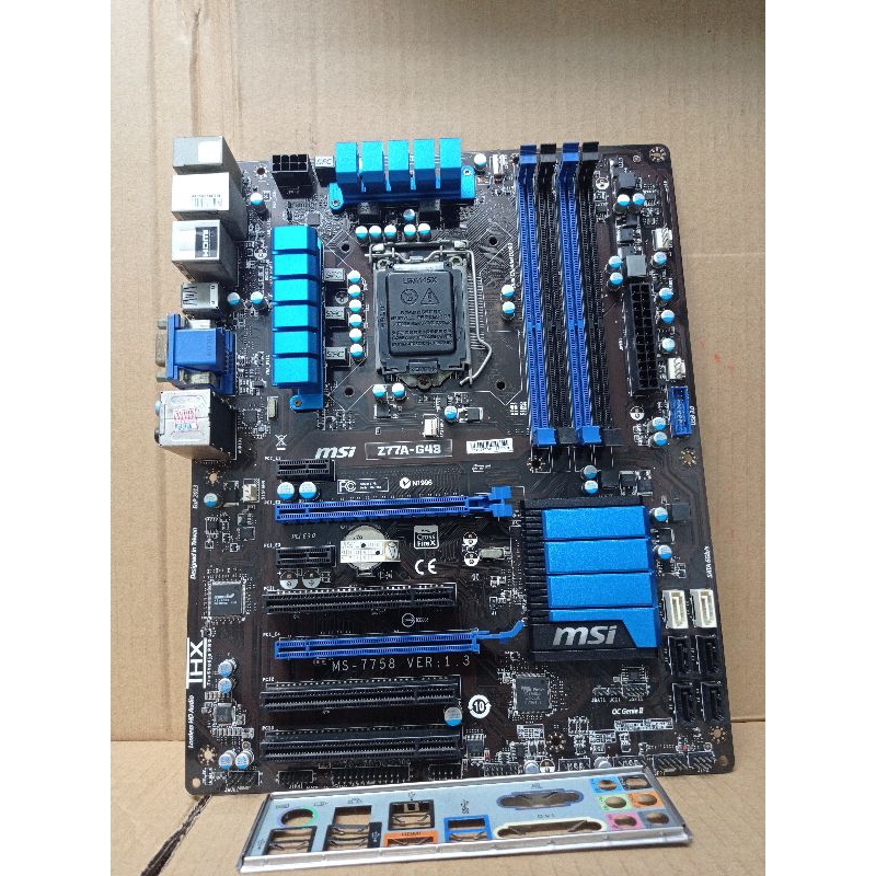 Mobo MSI Z77A-G43 socket LGA 1155 ddr3 onboard VGA hdmi