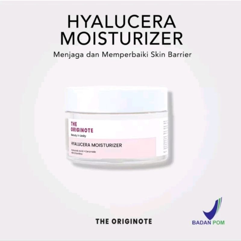 The Originote HYALUCERA MOISTURIZER. ORI 100%. Hyaluron+Ceramide with Chlorelina
