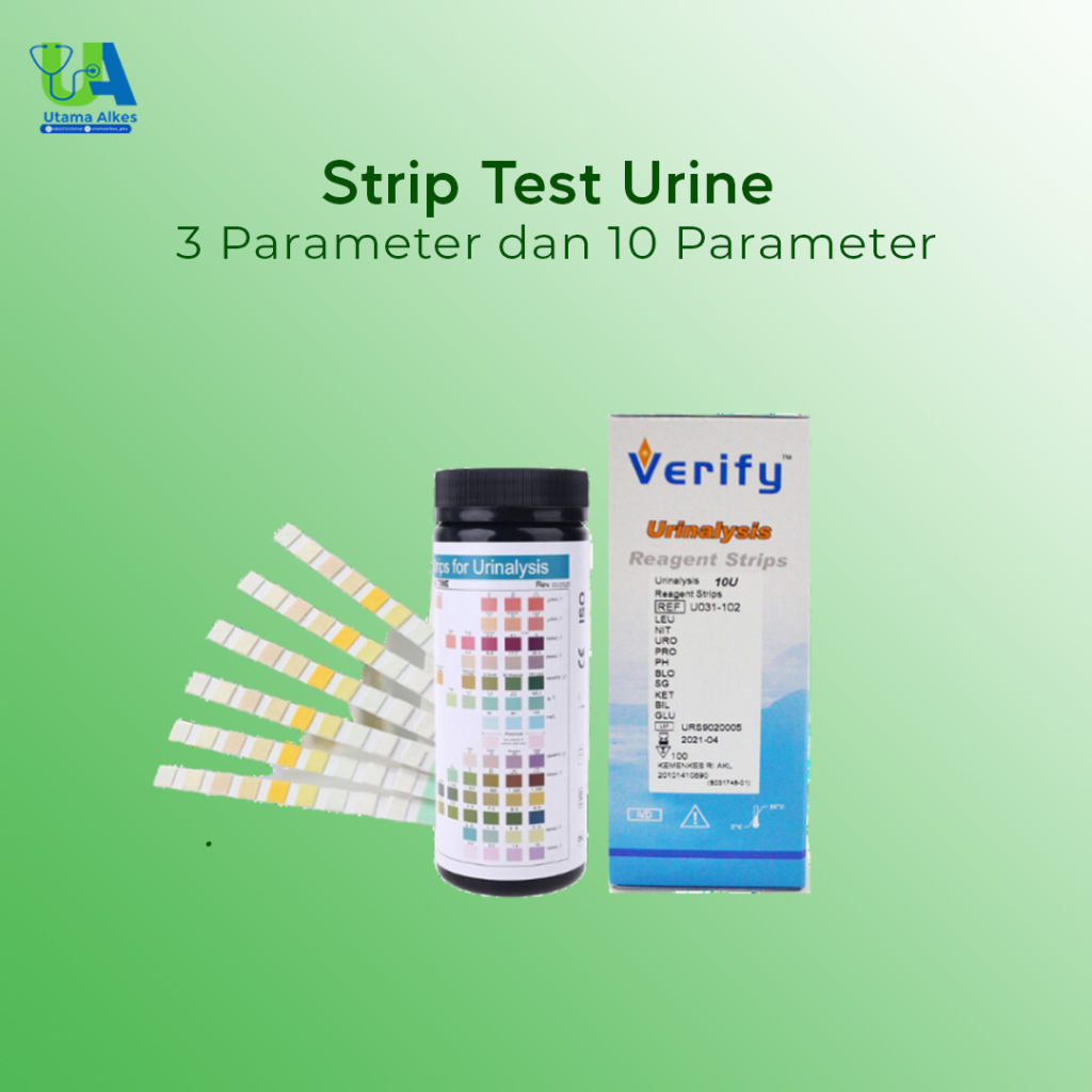 STRIP TEST URINE | URINALYSIS | 3 P & 10 P | VERIFY