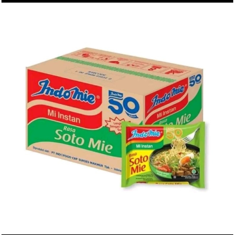 

INDOMIE SOTO 1 KARTON ISI 40 PCS