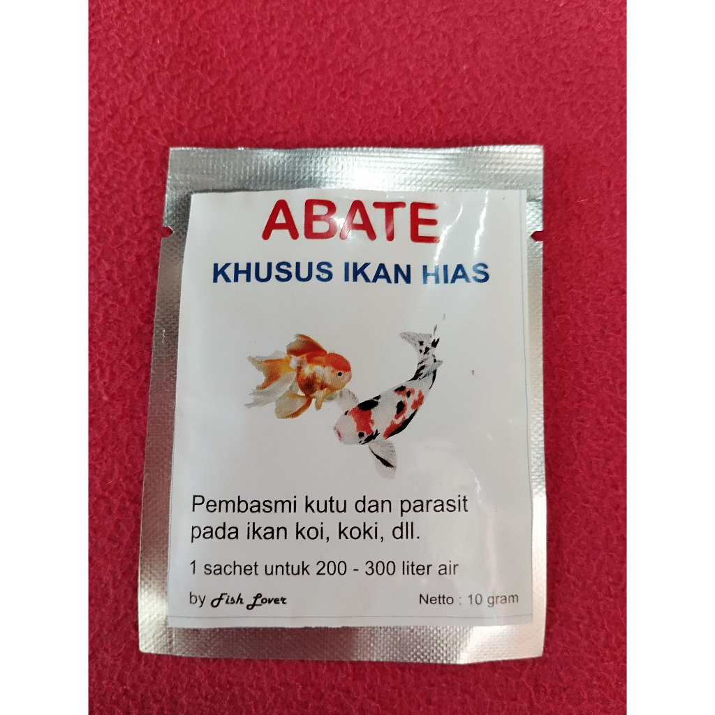ABATE OBAT IKAN ANTI KUTU ABATE 10 GR