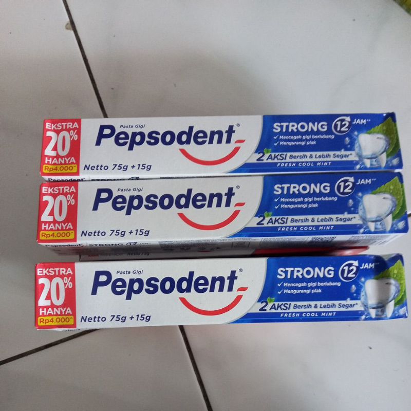 pasta gigi pepsodent 75+15gr