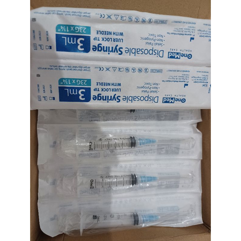 suntikan 3ml/3cc (spuit) onemed