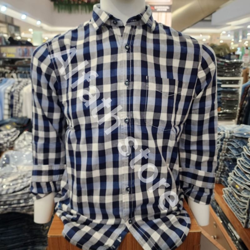 KEMEJA LOIS ORIGINAL PRIA LENGAN PANJANG KLL392