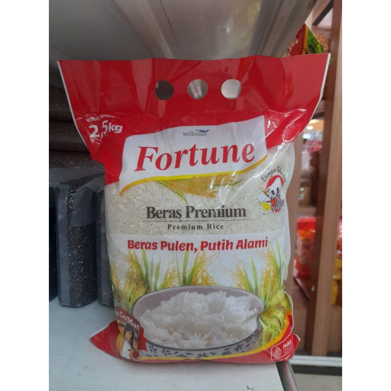 

Beras Fortune / Sania 2,5kg