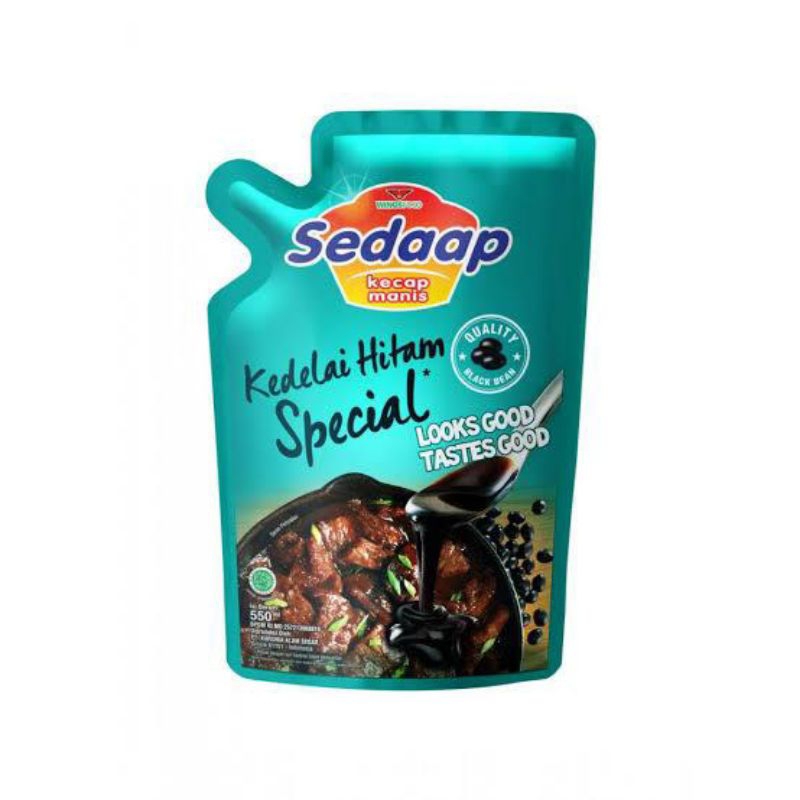 

Sedaap kecap kedelai hitam 520ml