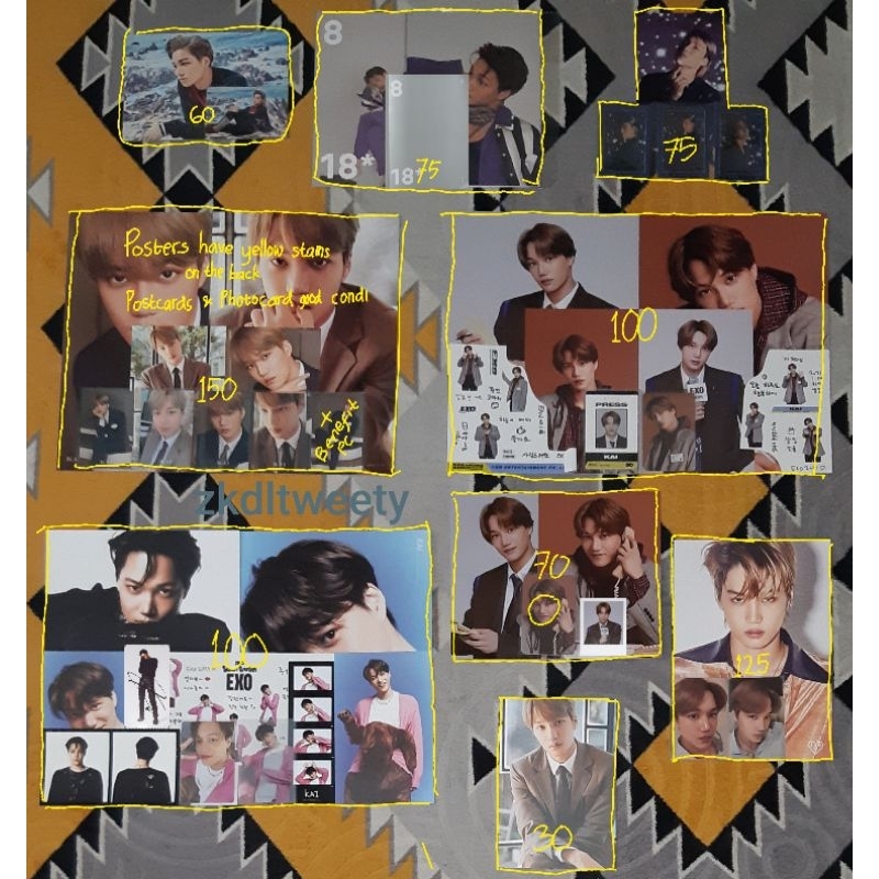 [SEASON GREETING] SG 2016, 2018, 2019, 2020, 2021, 2023 & Welkit Set KAI EXO