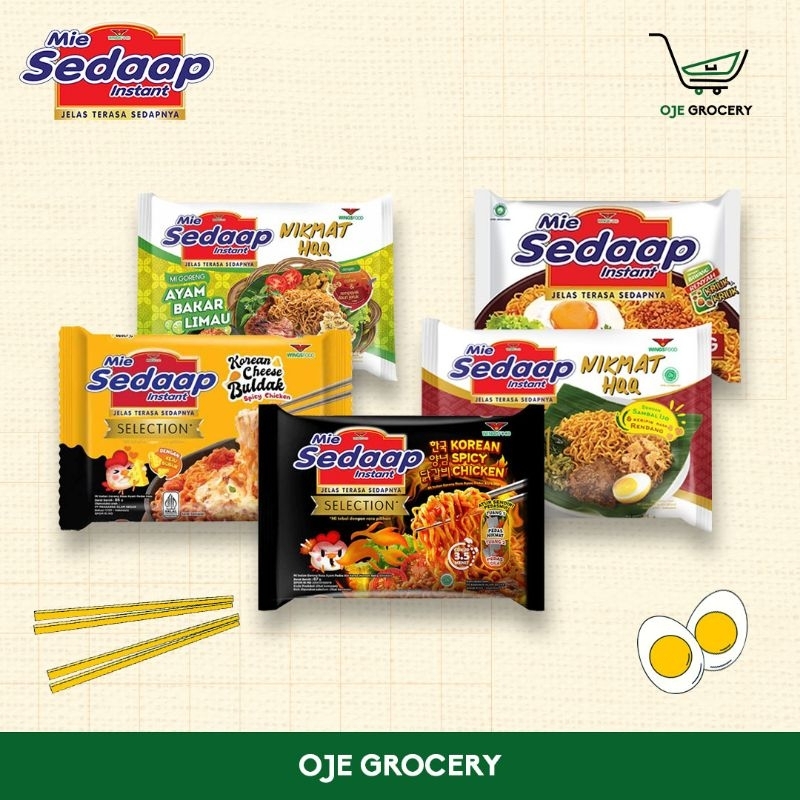 

MIE INSTAN SEDAP GORENG ALL VARIANT