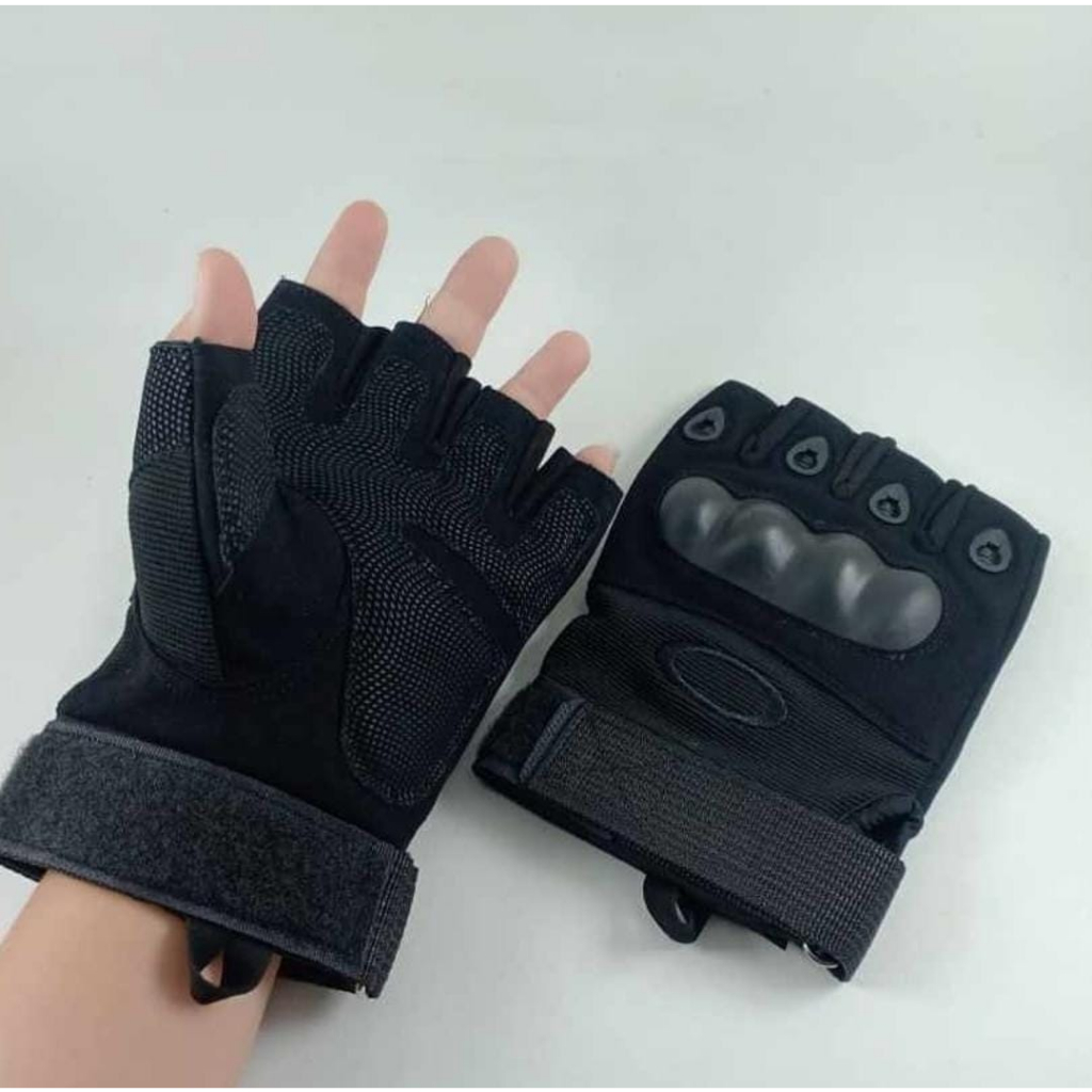 Adya Sarung Tangan OKLEY Pendek / Tactical Glove OKLEY Half Finger