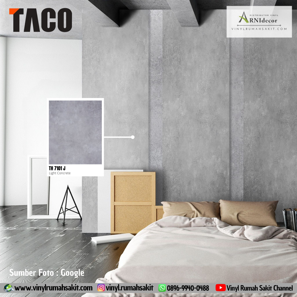 HPL Taco Concrete/Stone kode TH 7101 J - Light Concrete