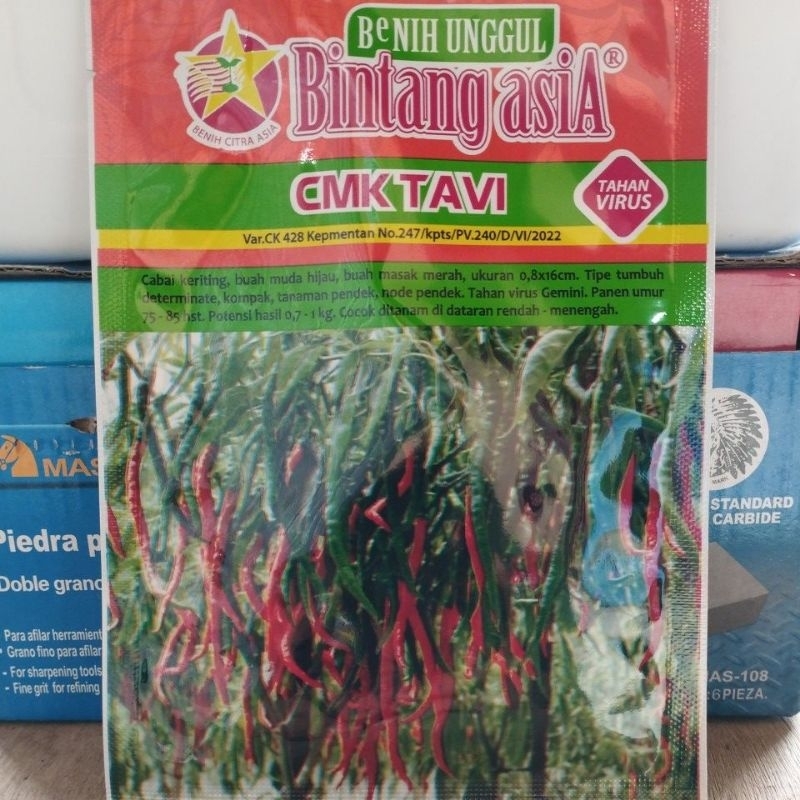 Benih Cabai Keriting CMK Tavi 10 gram
