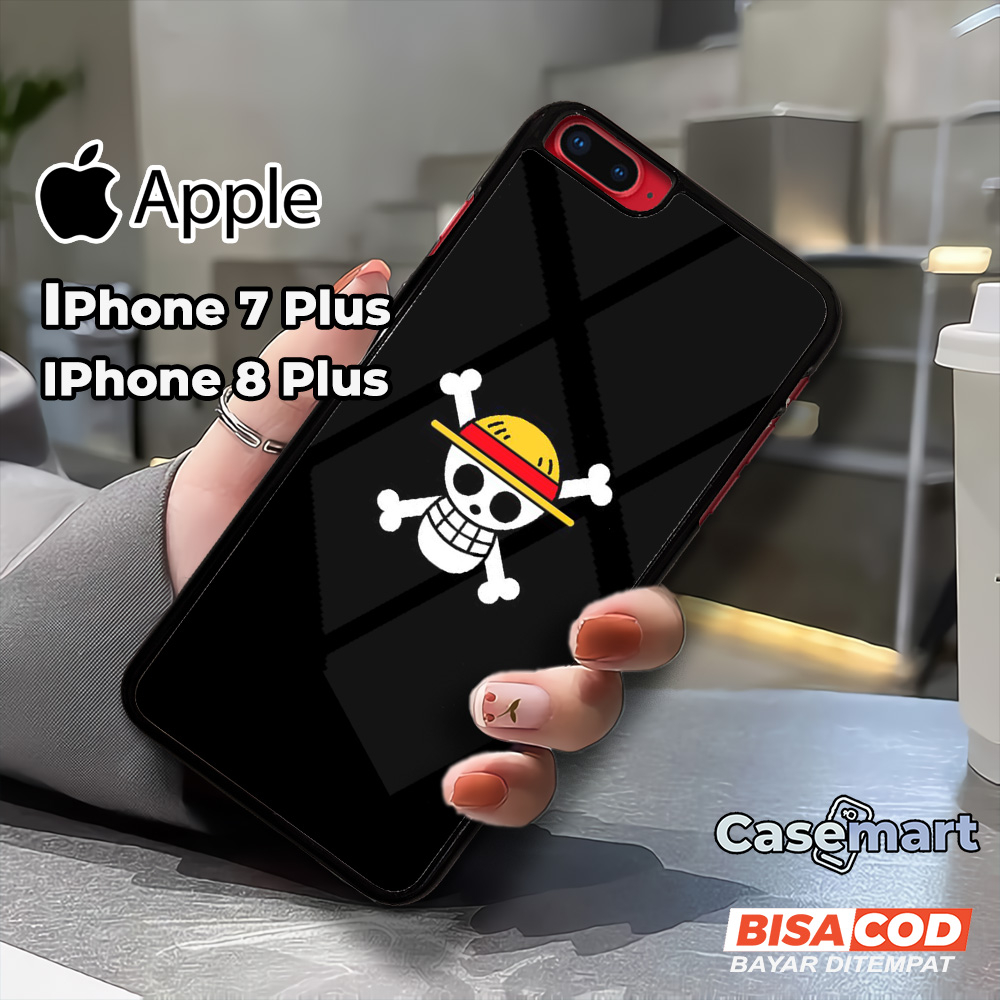 Case IPHONE 7 PLUS 8 PLUS Casing IPHONE 7 PLUS 8 PLUS Casemart [OPD1] Case Glossy Case Aesthetic Cus