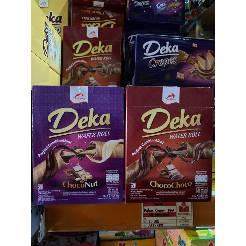 

DEKA WAFER ROLL 7GR BOX ISI 24