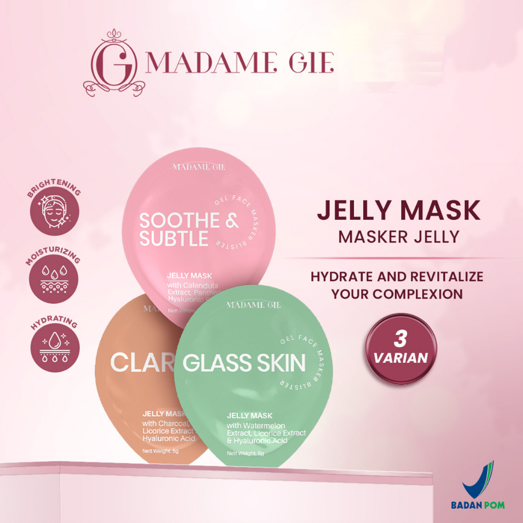 MADAME GIE Jelly Mask / Sky Eye Under Eye Pad Masker Mata