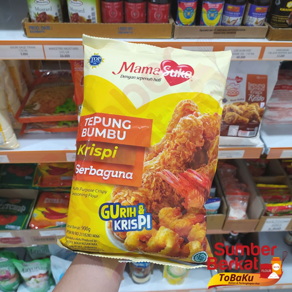 

Mamasuka Tepung Bumbu Krispi Serbaguna 900 gr Tepung Krispi Bumbu Murah Grosir