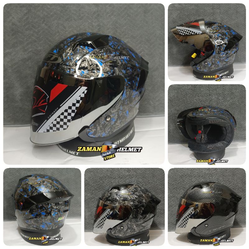 HELM GIFT SARGON  MOTIF CARBON FORGED HALF FACE