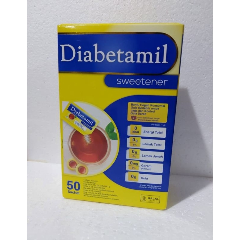 

diabetamil sweetener isi 50
