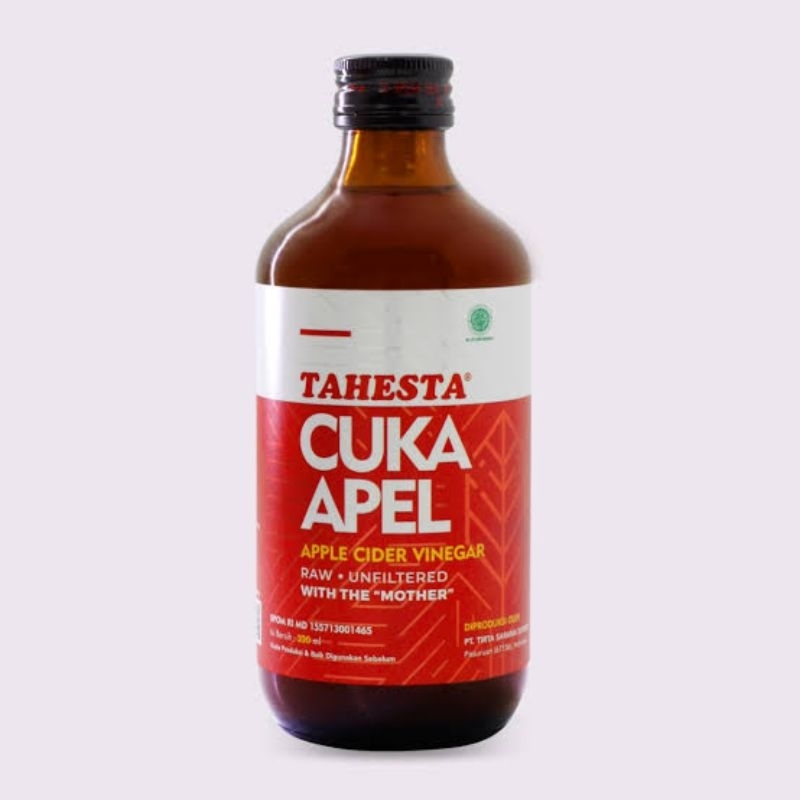 

Suplemen Kesehatan Cuka Apel Apple Cider Tahesta 320 ml
