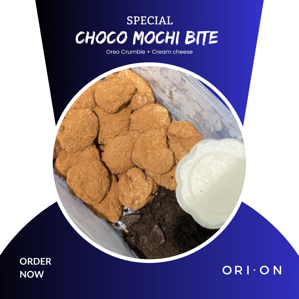 

ORION Mochi bites cream Cheese Choco Oreo