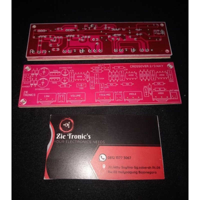 PCB SIMPLE CROSSOVER 2/3 WAY FIBER