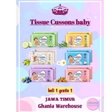 cussons wipes tissue basah