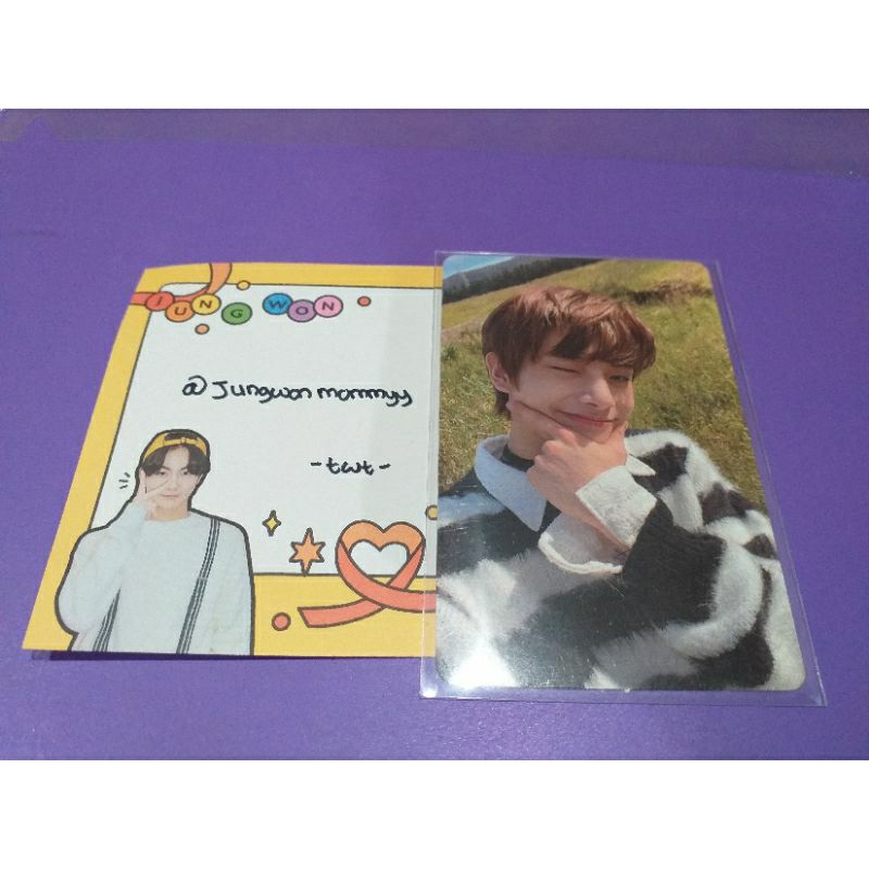 RESTOCK READY PHOTOCARD BORDER DAY ONE JAKE DAWN VER, JAKE ZEBRA WINK, JAKE DAWN WINK, JAKE DAGU, JA