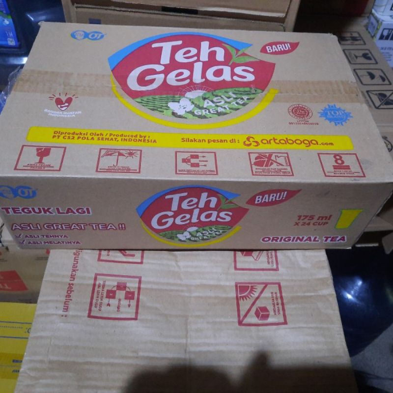 

TEH GELAS CUP 175ml 1 Dus/ 24 pcs