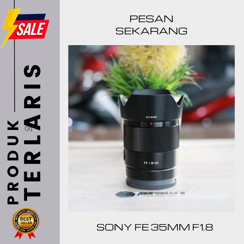 LENSA SONY FE 35MM F1.8 OSS  LENSA FIX 35MM SONY MULUS TINGGAL PAKAI