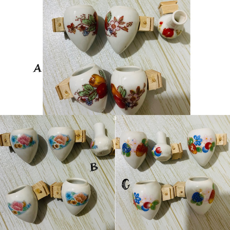 Cepuk Keramik pleci set cungkok