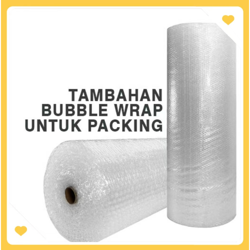 

BUBBLE WRAP TAMBAHAN UNTUK PACKING AMAN BUBBLEWRAP
