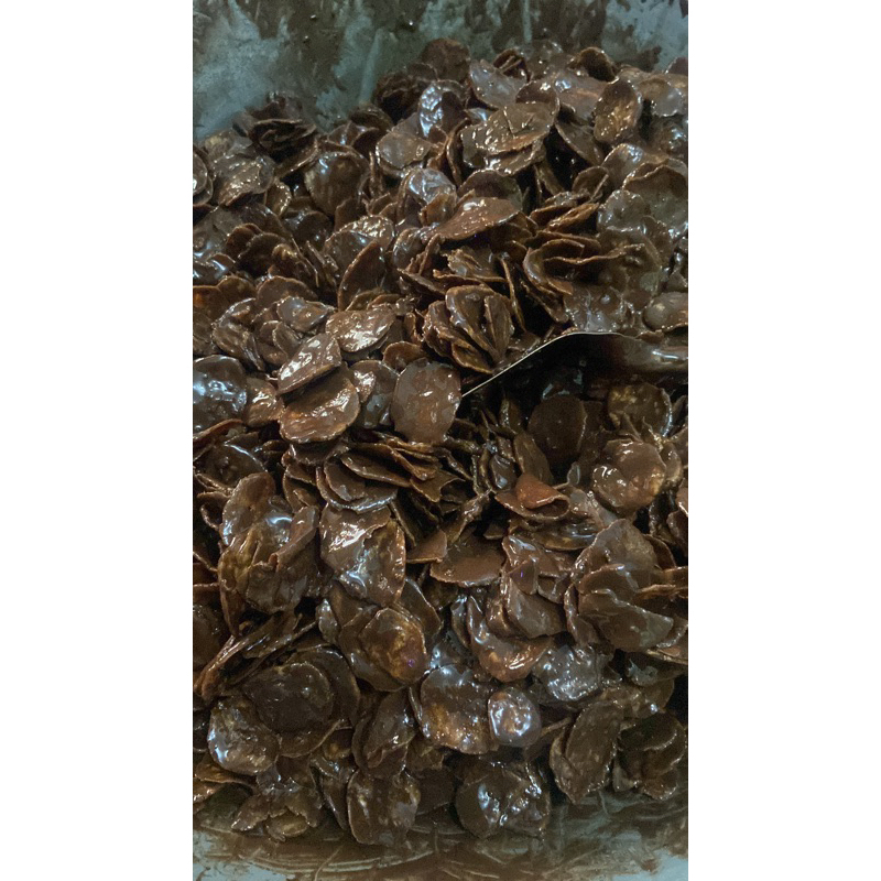 

Keripik pisang coklat lumer