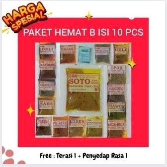 

[FREE BONUS 2 PCS] BUMBU MACHMUDAH PAKET HEMAT ISI 10 (BISA COD) BMM BUMBU MAHMUDA