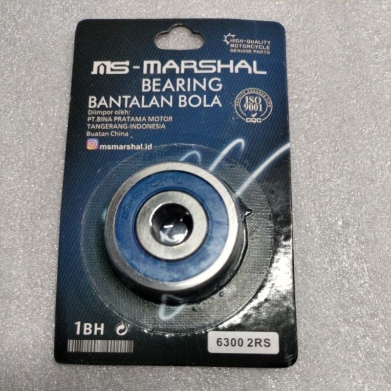 LAHER BEARING 6300RS RODA DEPAN MIO VEGA JUPITER NMAX SMASH SHOGUN