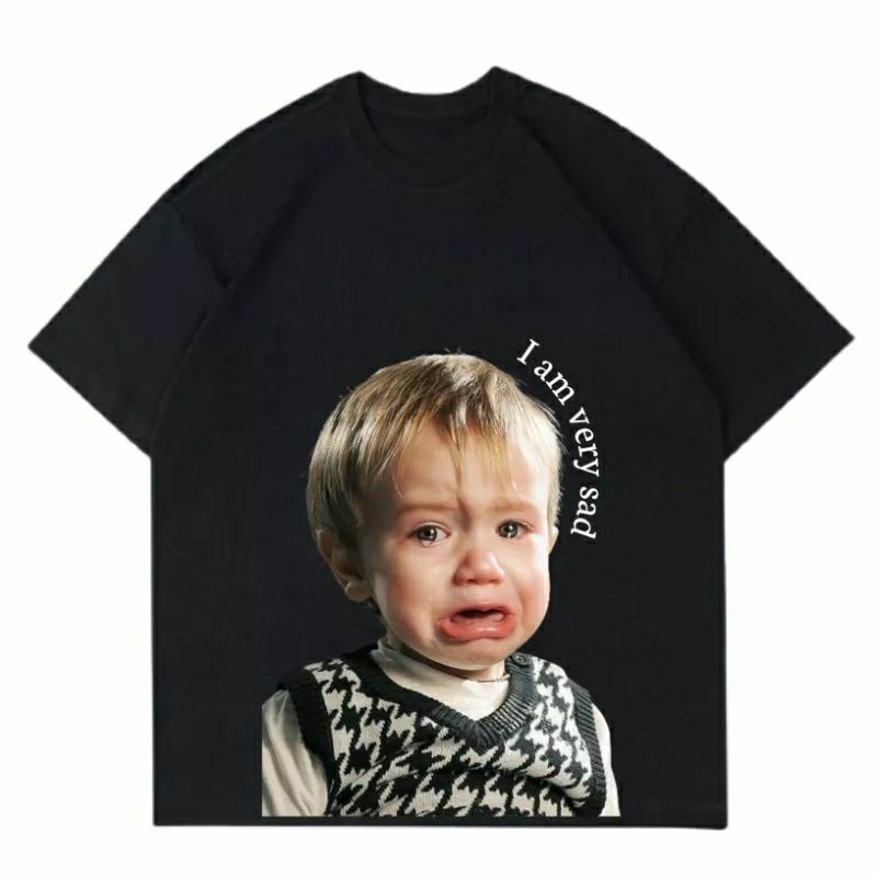 T-SHIRT | OVERSIZE | ADLV ACME DE LA VIE | BABY | I AM VERY SAD | KAOS BAJU | TSHIRT BOOTLEG | KAOS 